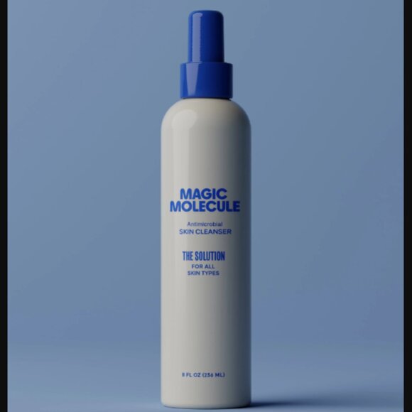🙌 2/$55 NIP Magic Molecule The Solution Antimicrobial Skin Cleanser Full Size - Picture 6 of 7
